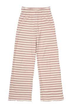 The New Moore wide pants - Adobe Rose Striped